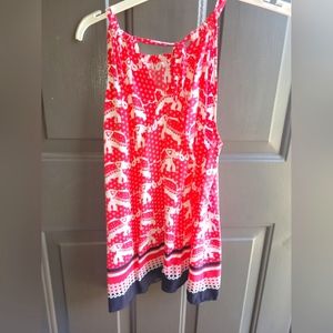 Cute Halter top size large (petite)